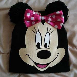 Minnie Mouse hat & gloves set
